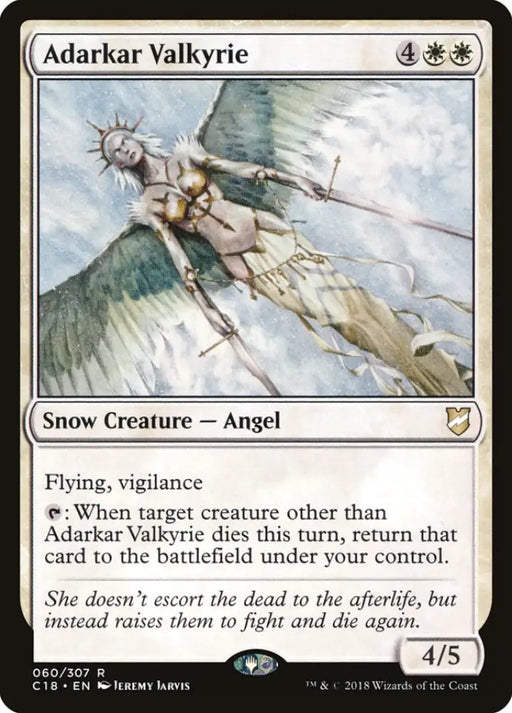 Adarkar Valkyrie [Commander 2018] - MTG Single