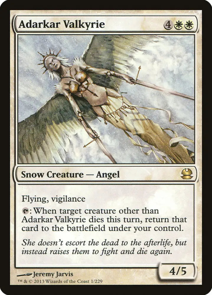 Adarkar Valkyrie [Modern Masters] - MTG Single