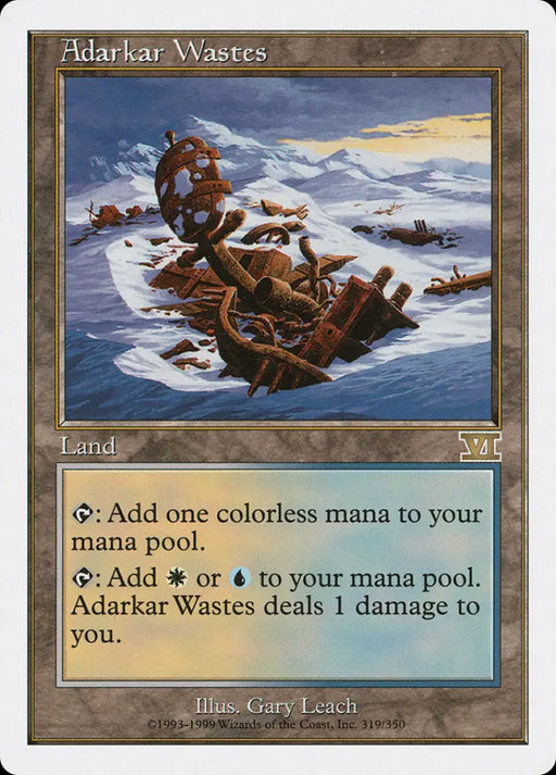 Adarkar Wastes [Classic Sixth Edition] - MTG Single