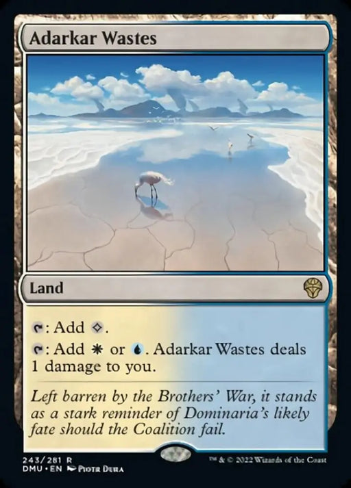 Adarkar Wastes [Dominaria United] - MTG Single
