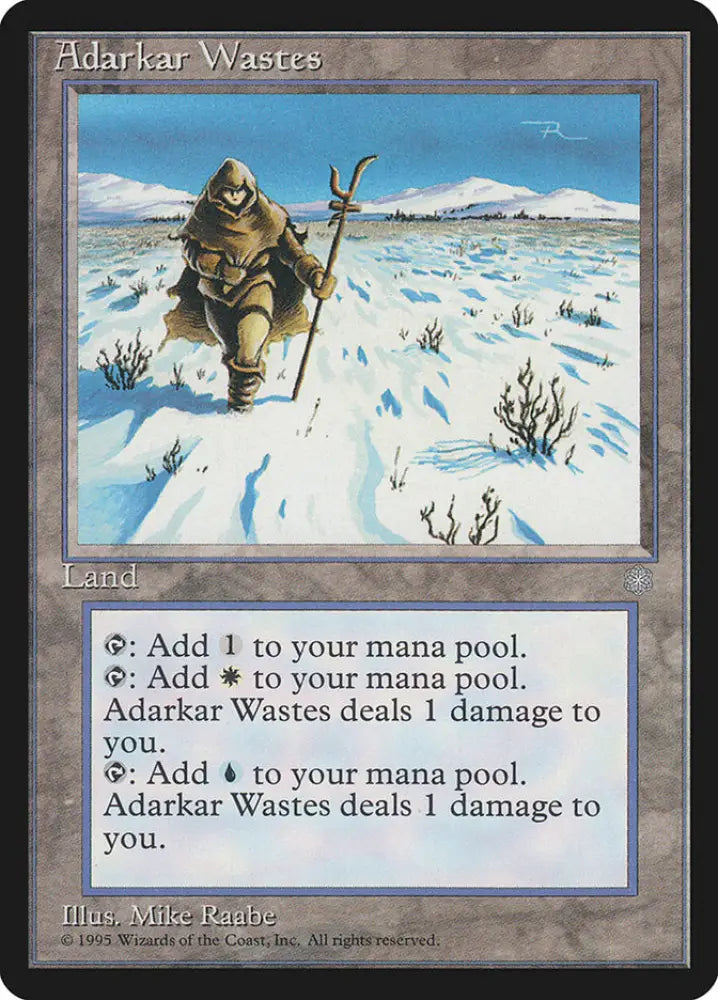 Adarkar Wastes [Ice Age] - MTG Single