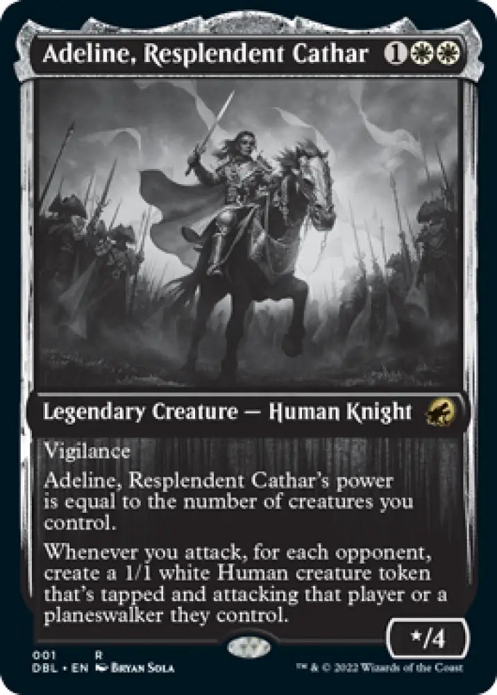 Adeline Resplendent Cathar [Innistrad: Double Feature] - MTG Single