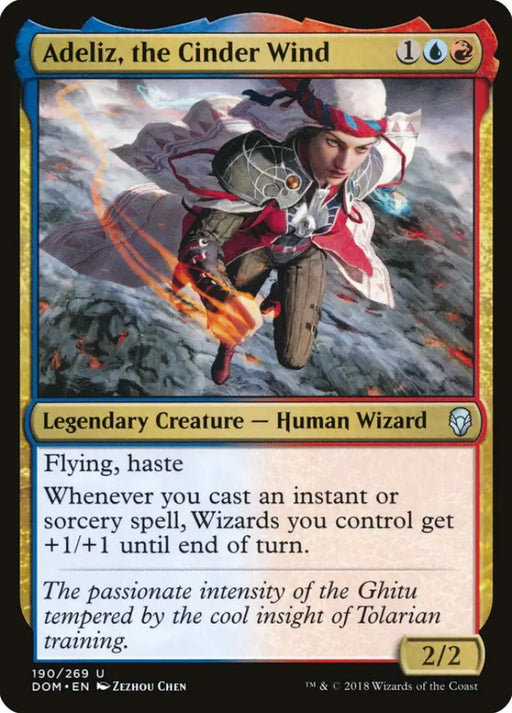 Adeliz the Cinder Wind [Dominaria] - MTG Single