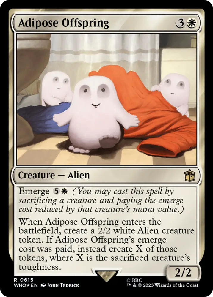 Adipose Offspring (Surge Foil) [Doctor Who] - MTG Single