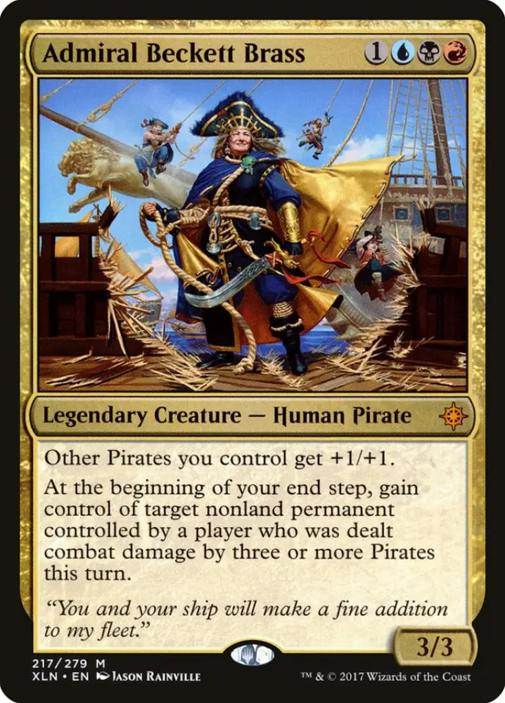 Admiral Beckett Brass [Ixalan] - MTG Single