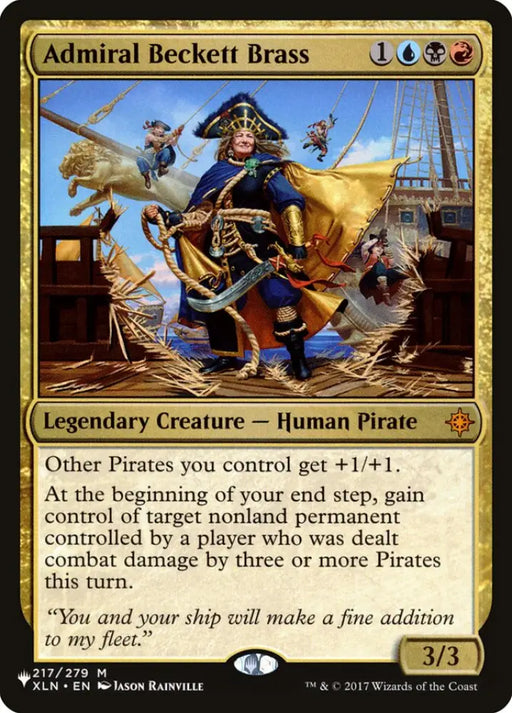 Admiral Beckett Brass [The List] - MTG Single