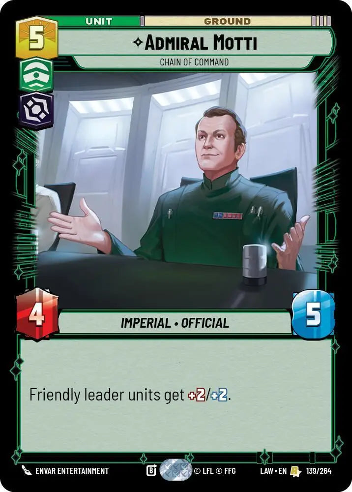Admiral Motti - Chain of Command (139/264) [A Lawless Time]