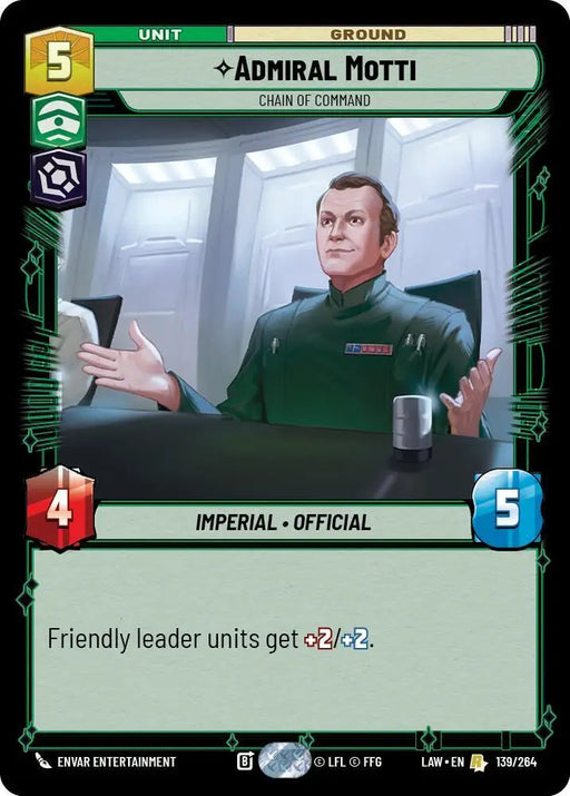 Admiral Motti - Chain of Command (139/264) [A Lawless Time]