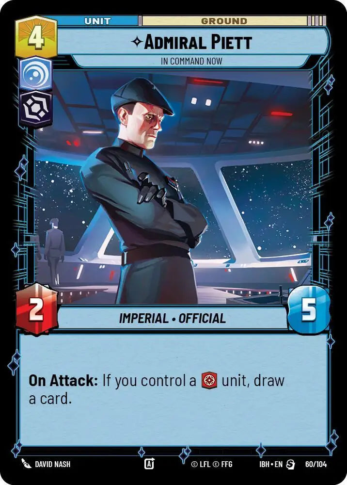 Admiral Piett - In Command Now (60/104) [Intro Battle: Hoth]