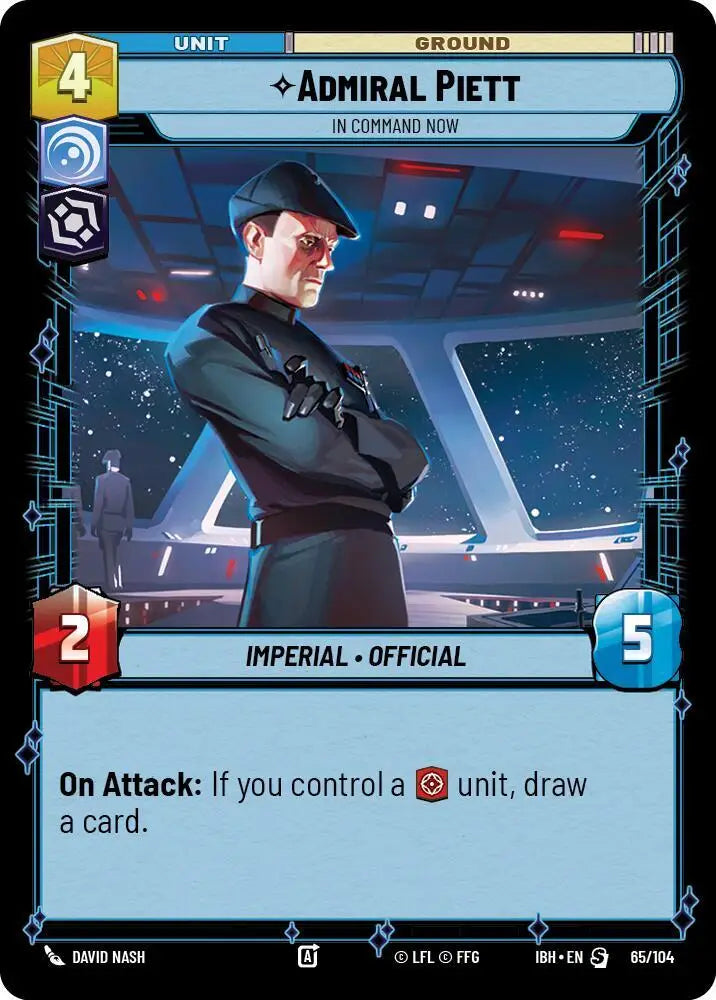 Admiral Piett - In Command Now (65/104) [Intro Battle: Hoth]