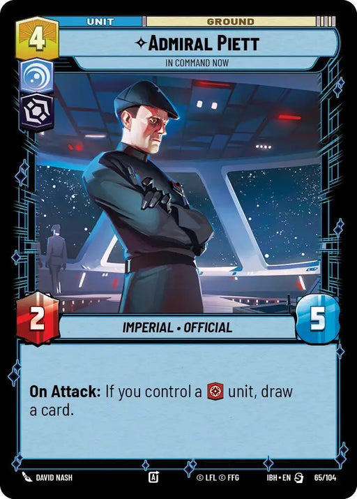 Admiral Piett - In Command Now (65/104) [Intro Battle: Hoth]