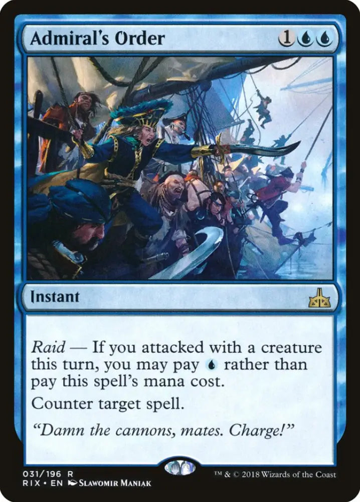 Admiral’s Order [Rivals of Ixalan] - MTG Single