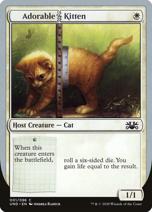 Adorable Kitten [Unsanctioned] - MTG Single