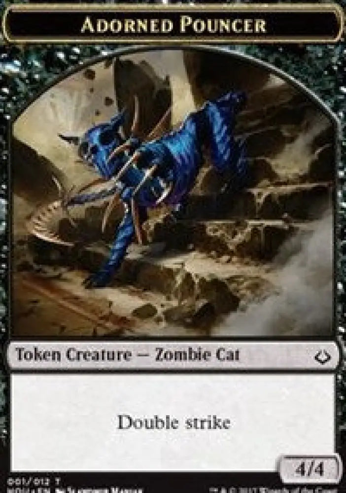 Adorned Pouncer // Horse Double-Sided Token [Hour of Devastation Tokens] - MTG Single
