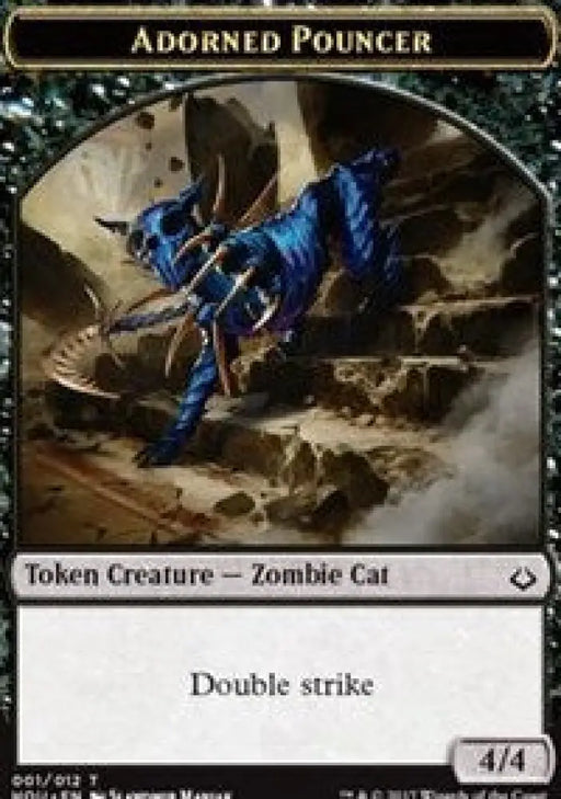 Adorned Pouncer // Horse Double-Sided Token [Hour of Devastation Tokens] - MTG Single