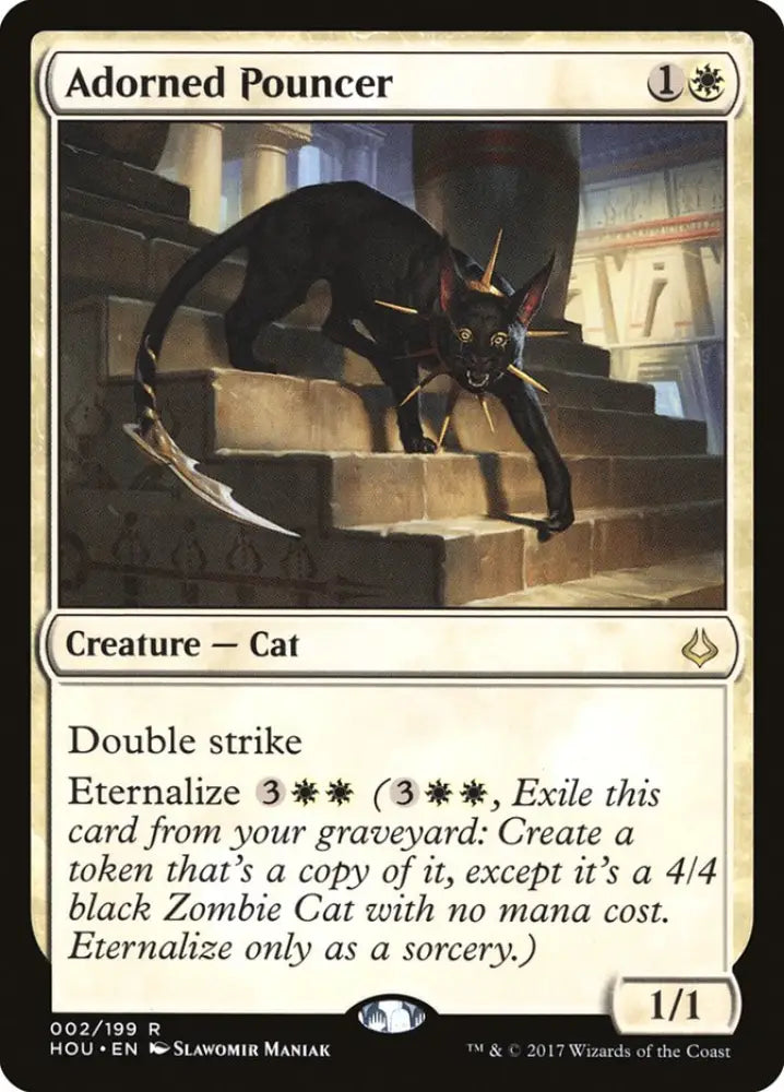 Adorned Pouncer [Hour of Devastation] - MTG Single