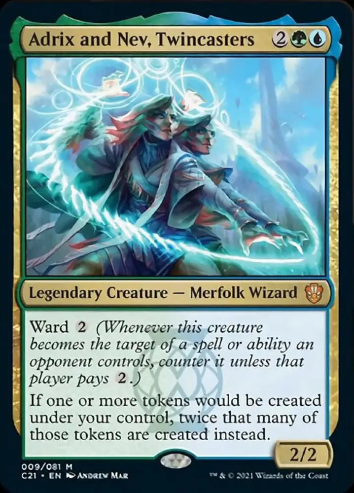 Adrix and Nev Twincasters [Commander 2021] - MTG Single