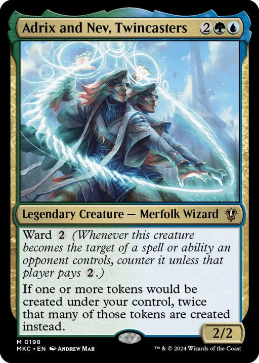 Adrix and Nev Twincasters [Murders at Karlov Manor Commander] - MTG Single