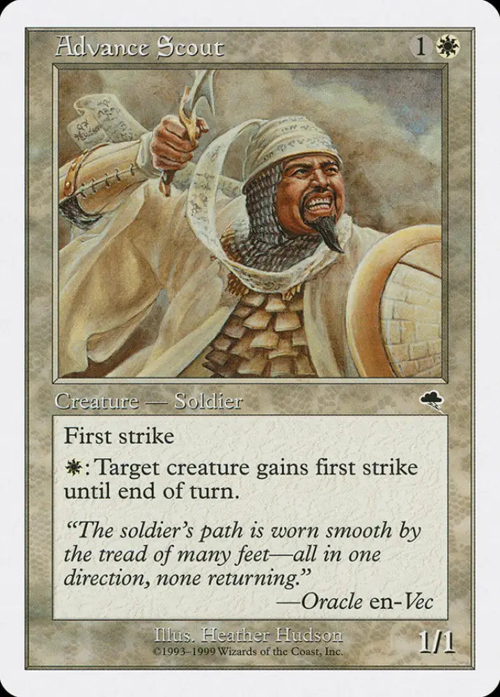 Advance Scout [Battle Royale] - MTG Single