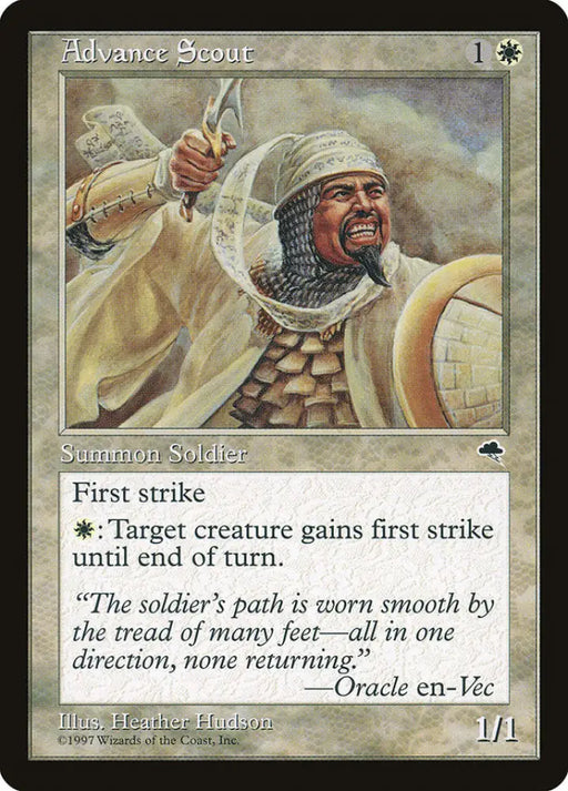 Advance Scout [Tempest] - MTG Single