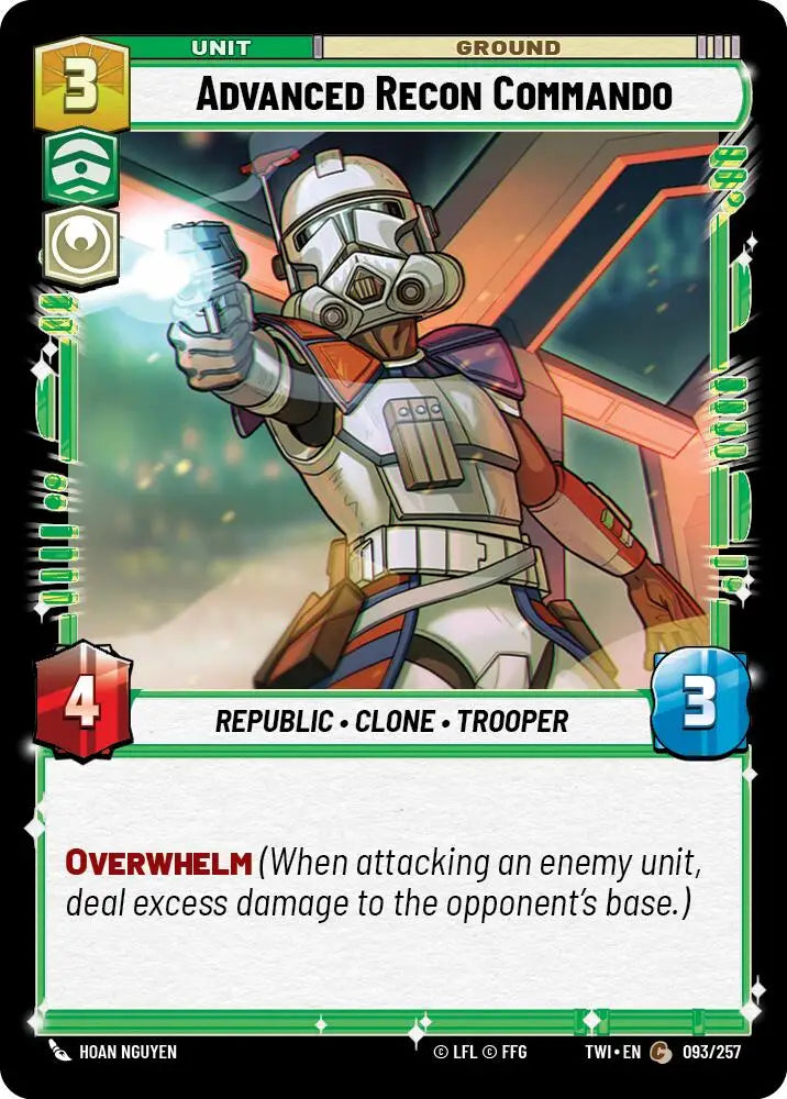 Advanced Recon Commando (093/257) [Twilight of the Republic] - Star Wars: Unlimited Single