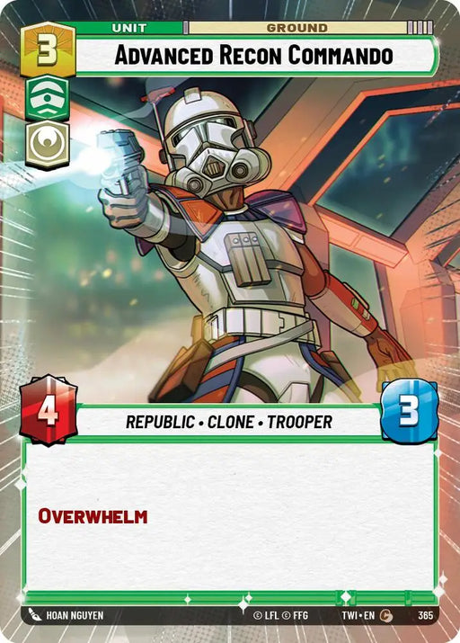 Advanced Recon Commando (Hyperspace) (365) [Twilight of the Republic] - Star Wars: Unlimited Single
