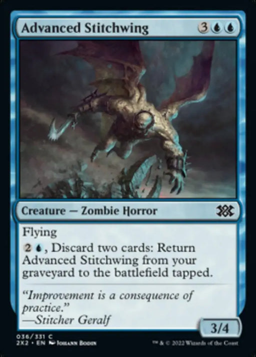 Advanced Stitchwing [Double Masters 2022] - MTG Single