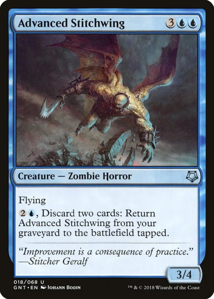 Advanced Stitchwing [Game Night 2018] - MTG Single