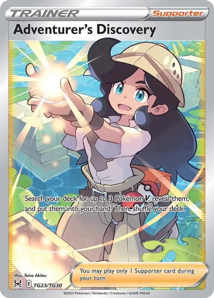 Adventurer’s Discovery (TG23/TG30) [Sword & Shield: Lost Origin] - Pokemon Single