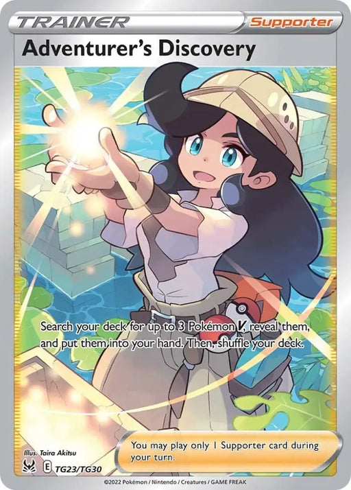 Adventurer’s Discovery (TG23/TG30) [Sword & Shield: Lost Origin] - Pokemon Single