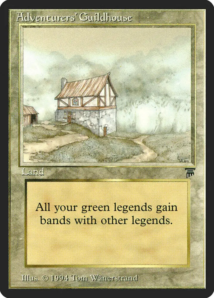 Adventurers’ Guildhouse [Legends] - MTG Single