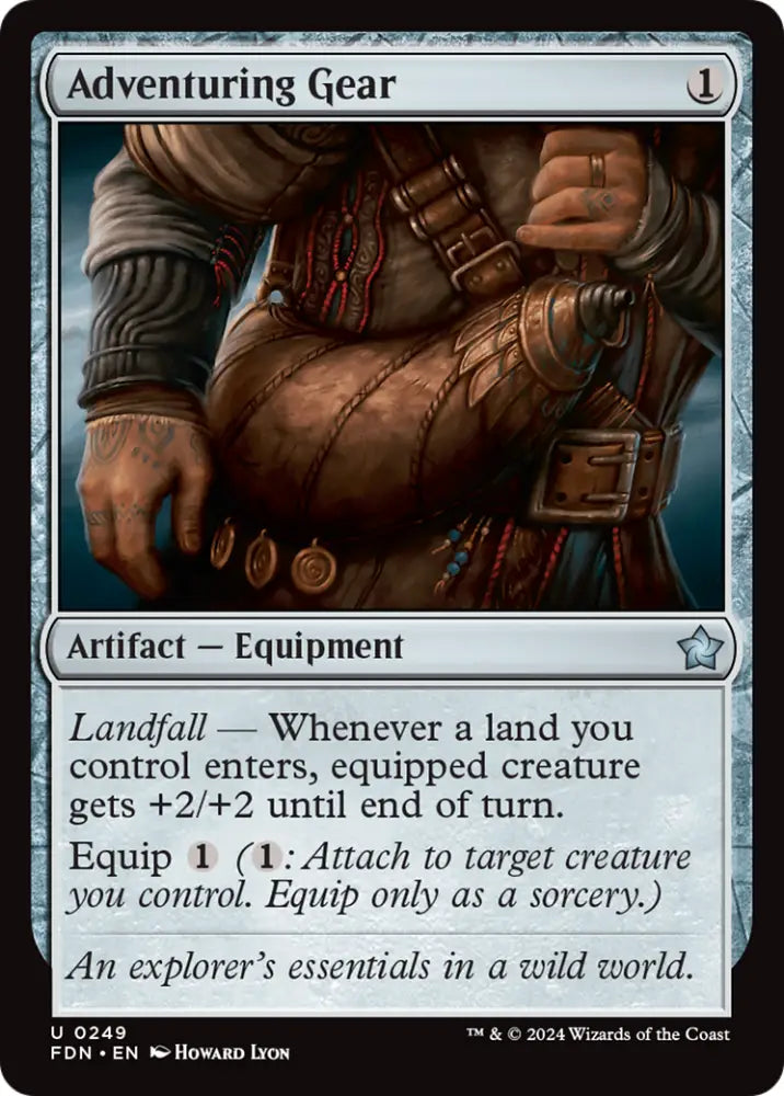 Adventuring Gear [Foundations] - MTG Single