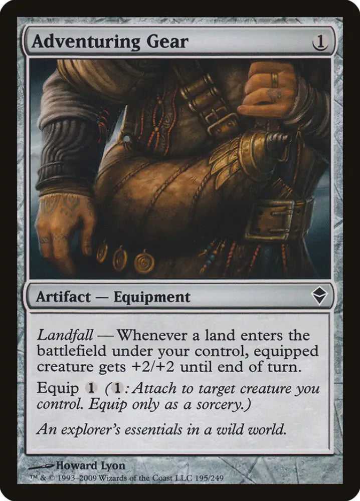 Adventuring Gear [Zendikar] - MTG Single