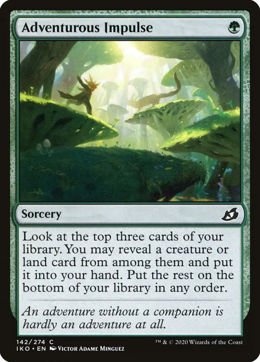 Adventurous Impulse [Ikoria: Lair of Behemoths] - MTG Single