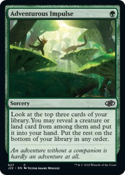 Adventurous Impulse [Jumpstart 2022] - MTG Single