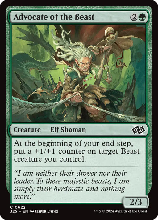 Advocate of the Beast [Foundations Jumpstart] - MTG Single