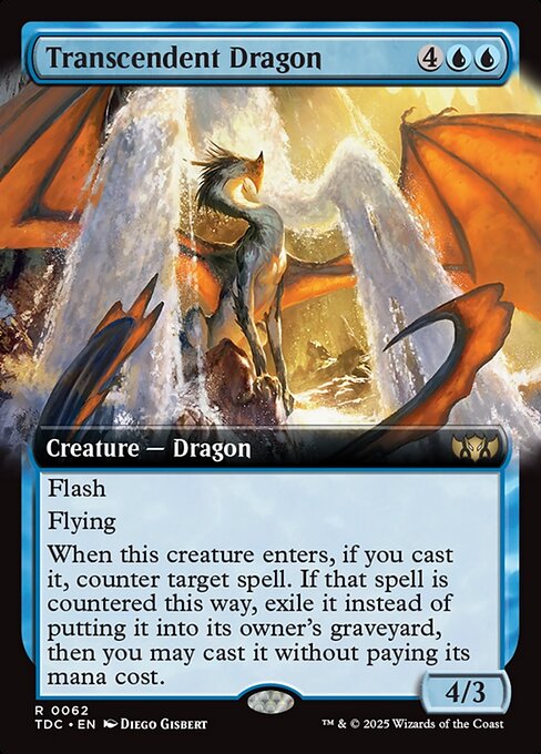 Transcendent Dragon (62) [Tarkir: Dragonstorm Commander]