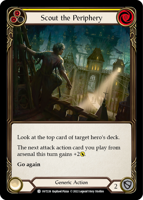 Scout the Periphery (Yellow) [Outsiders]