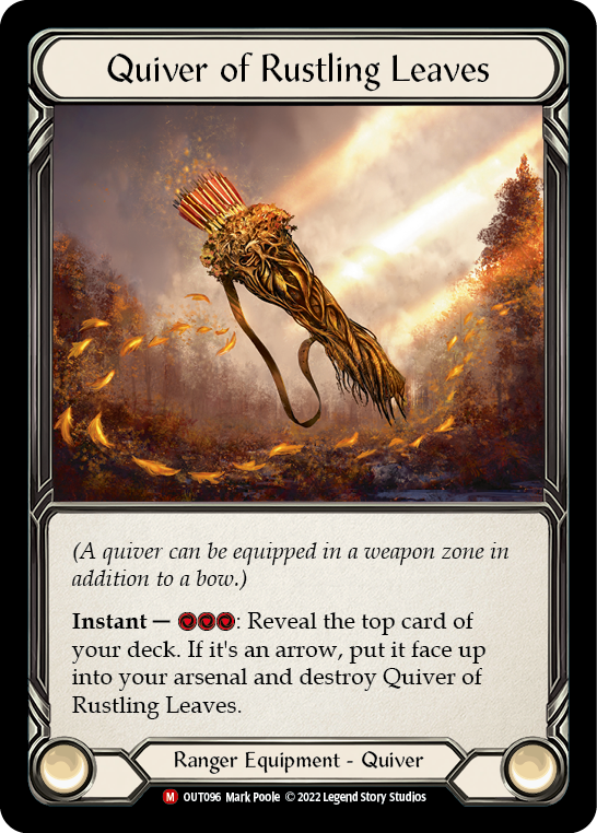 Quiver of Rustling Leaves [Outsiders] Cold Foil