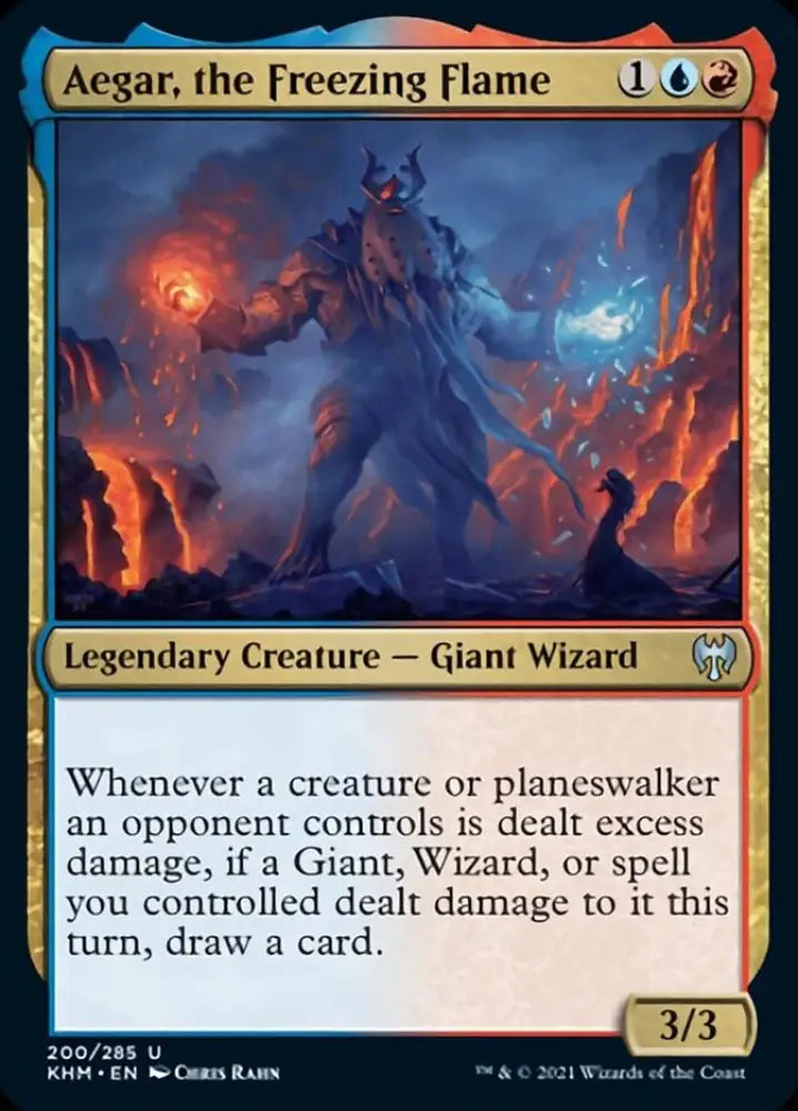 Aegar the Freezing Flame [Kaldheim] - MTG Single