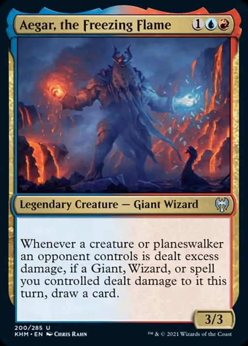 Aegar the Freezing Flame [Kaldheim] - MTG Single