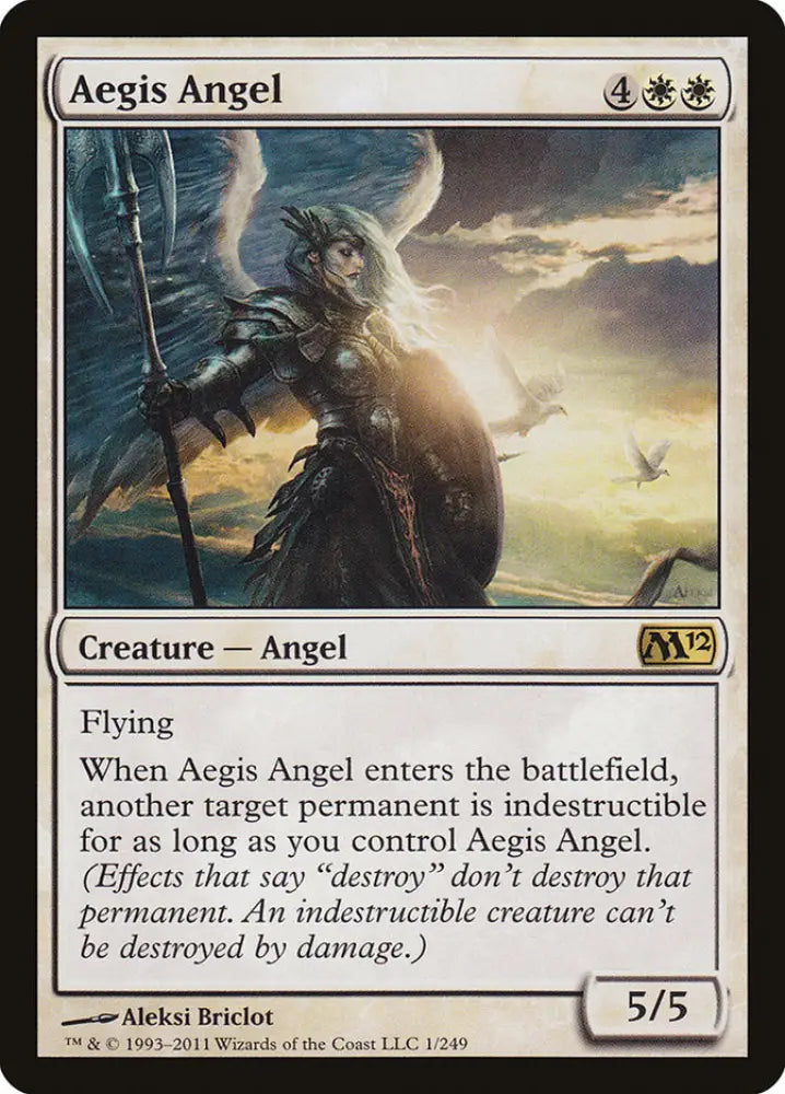 Aegis Angel [Magic 2012] - MTG Single