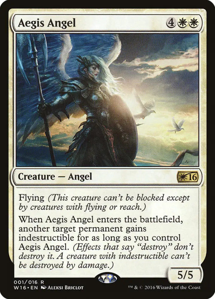Aegis Angel [Welcome Deck 2016] - MTG Single