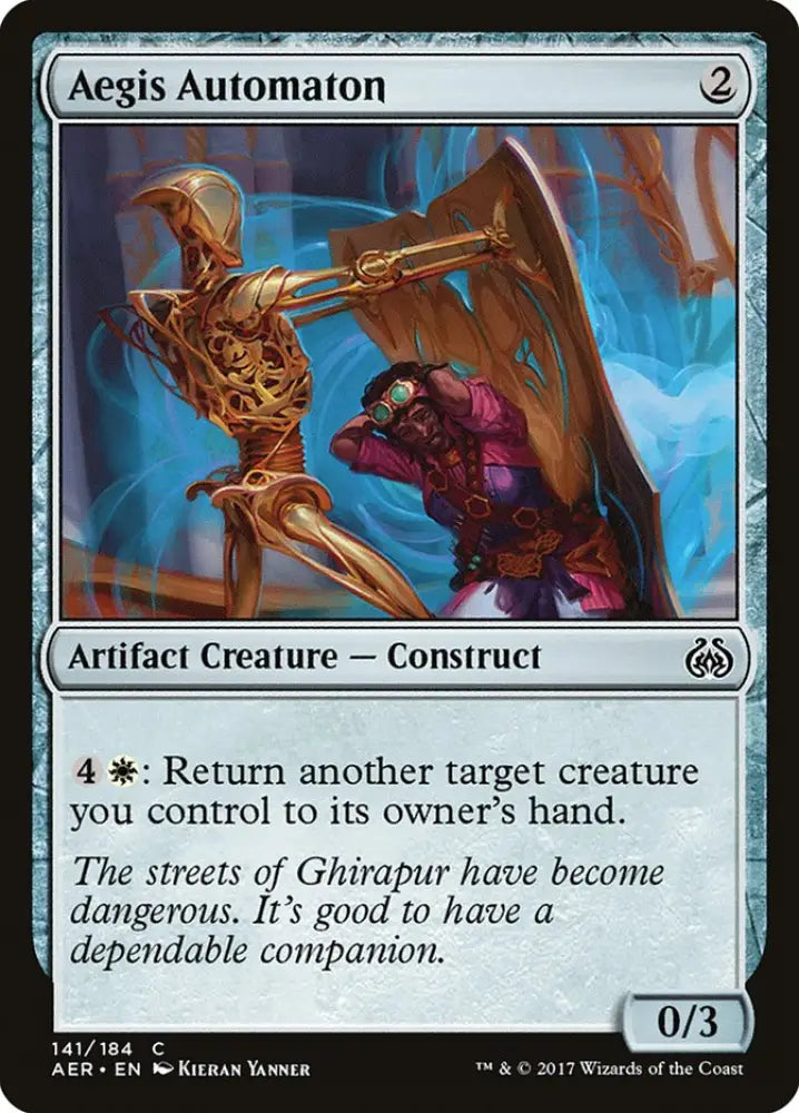 Aegis Automaton [Aether Revolt] - MTG Single