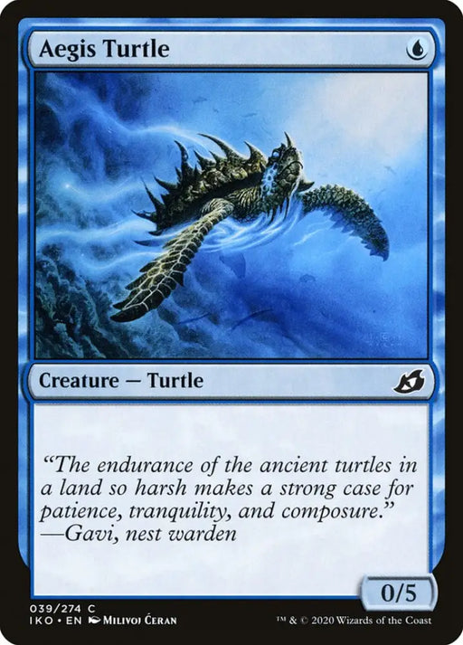 Aegis Turtle [Ikoria: Lair of Behemoths] - MTG Single