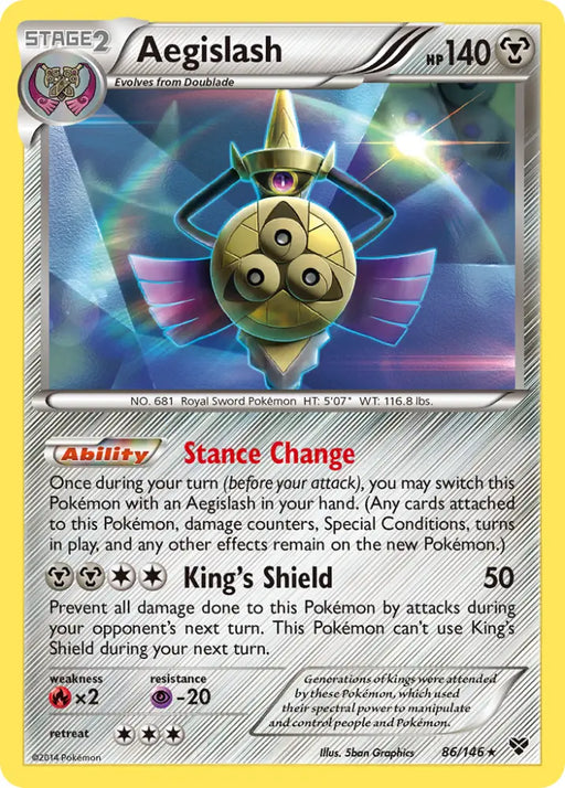 Aegislash (86/146) [XY: Base Set] - Pokemon Single