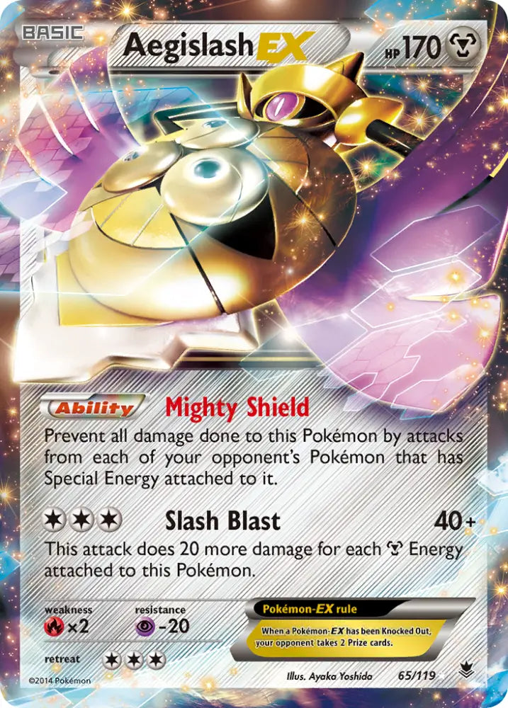 Aegislash EX (65/119) [XY: Phantom Forces] - Pokemon Single