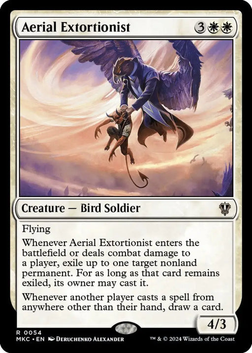 Aerial Extortionist [Murders at Karlov Manor Commander] - MTG Single