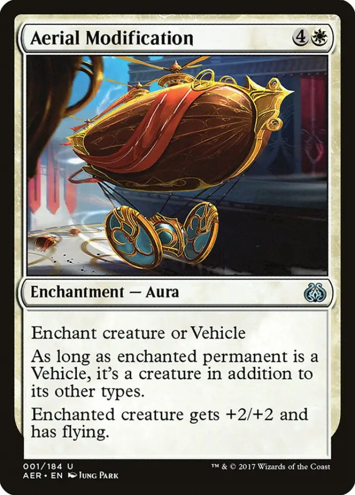 Aerial Modification [Aether Revolt] - MTG Single