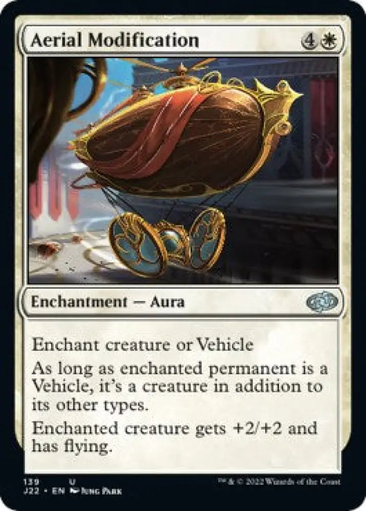 Aerial Modification [Jumpstart 2022] - MTG Single